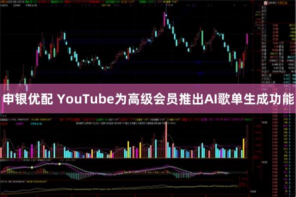 申银优配 YouTube为高级会员推出AI歌单生成功能